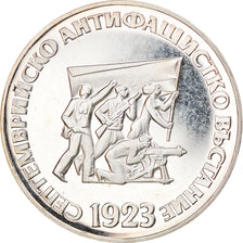 Coin, Bulgaria, 5 Leva, 1973, Proof, MS(60-62), Silver, KM:83