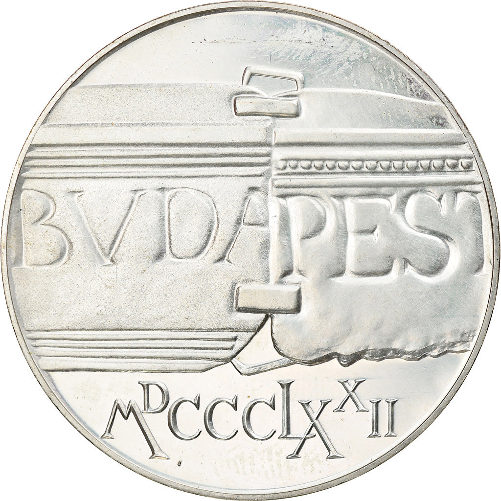 Coin, Hungary, 100 Forint, Szaz, 1972, Budapest, MS(63), Silver, KM:598