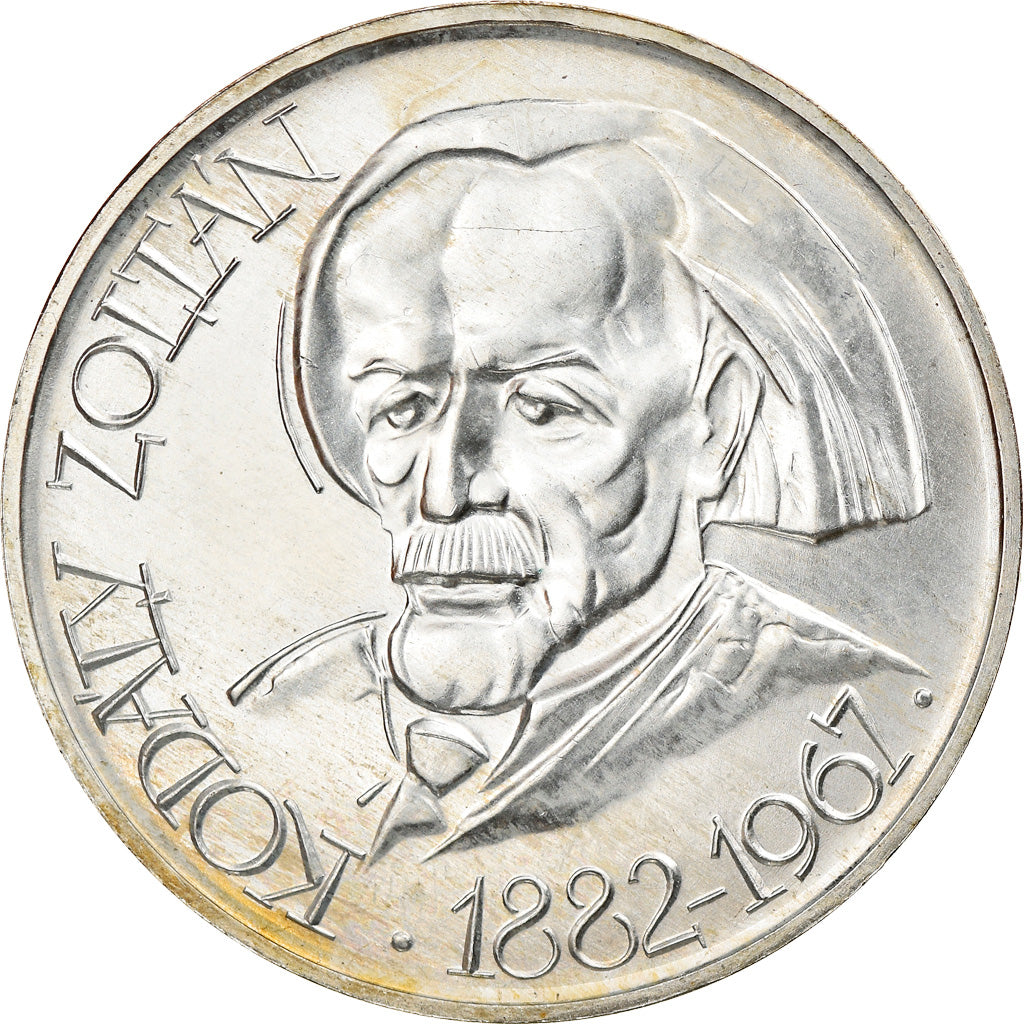Coin, Hungary, 50 Forint, Otven, 1967, AU(55-58), Silver, KM:578