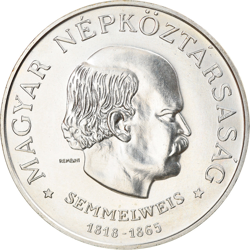 Coin, Hungary, 50 Forint, Otven, 1968, MS(63), Silver, KM:582