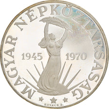 Coin, Hungary, 50 Forint, Otven, 1970, Proof, MS(63), Silver, KM:592