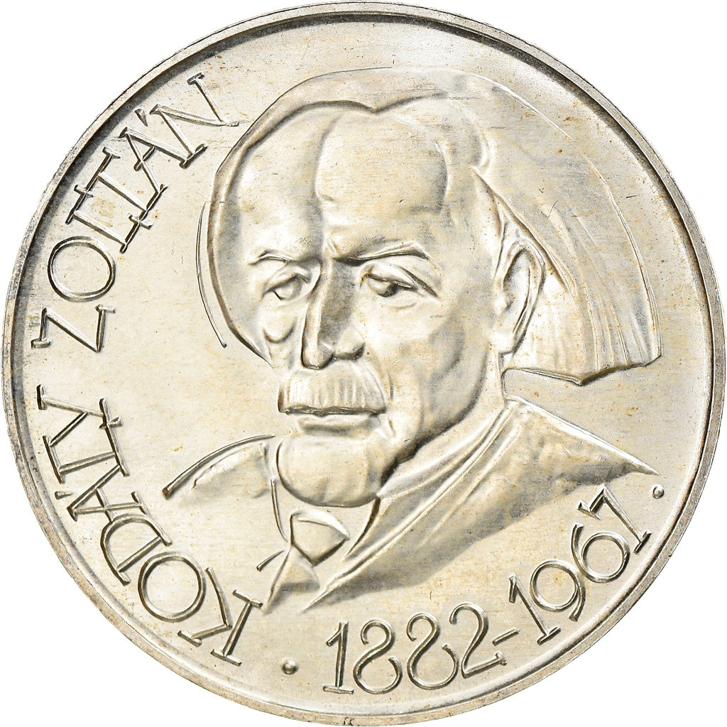 Coin, Hungary, 25 Forint, Huszonot, 1967, AU(55-58), Silver, KM:577
