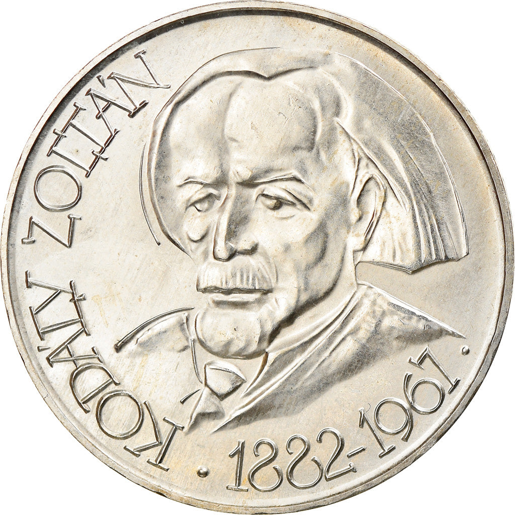 Coin, Hungary, 25 Forint, Huszonot, 1967, AU(55-58), Silver, KM:577