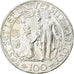Coin, Czechoslovakia, 100 Korun, 1948, AU(55-58), Silver, KM:26