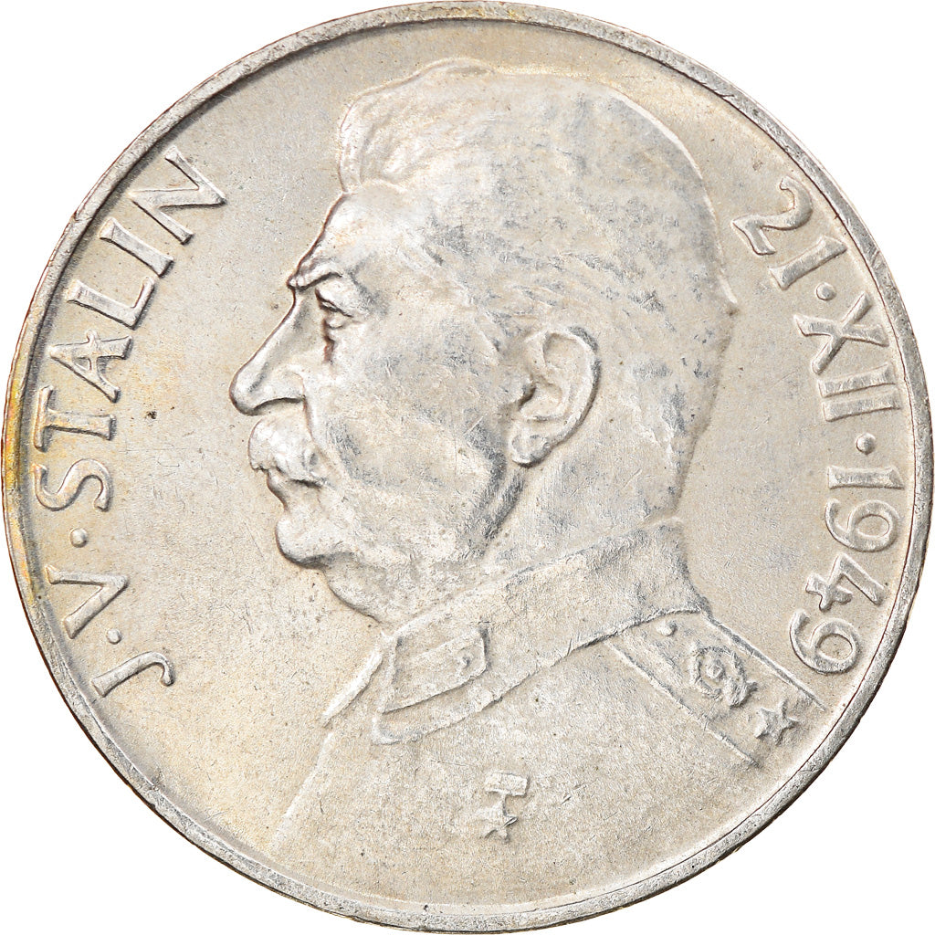Coin, Czechoslovakia, 100 Korun, 1949, AU(50-53), Silver, KM:30