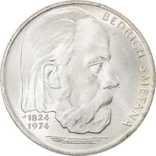 Coin, Czechoslovakia, 100 Korun, 1974, AU(55-58), Silver, KM:82