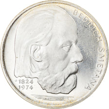 Coin, Czechoslovakia, 100 Korun, 1974, MS(60-62), Silver, KM:82