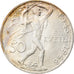 Coin, Czechoslovakia, 50 Korun, 1948, AU(55-58), Silver, KM:25