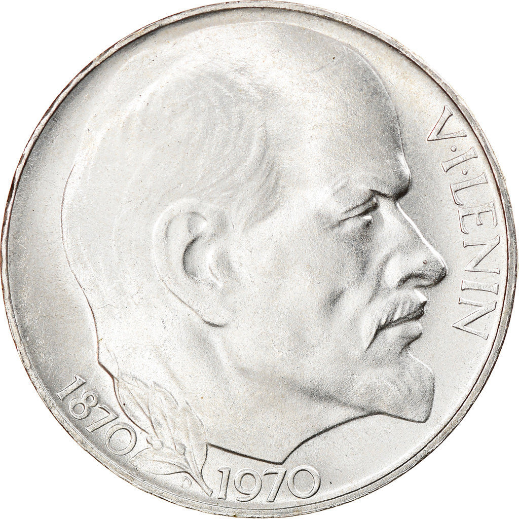 Coin, Czechoslovakia, 50 Korun, 1970, AU(55-58), Silver, KM:70