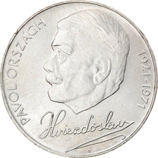 Coin, Czechoslovakia, 50 Korun, 1971, AU(50-53), Silver, KM:72
