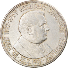 Coin, Slovakia, 20 Korun, 1939, EF(40-45), Silver, KM:3