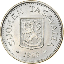 Coin, Finland, 100 Markkaa, 1960, AU(50-53), Silver, KM:41