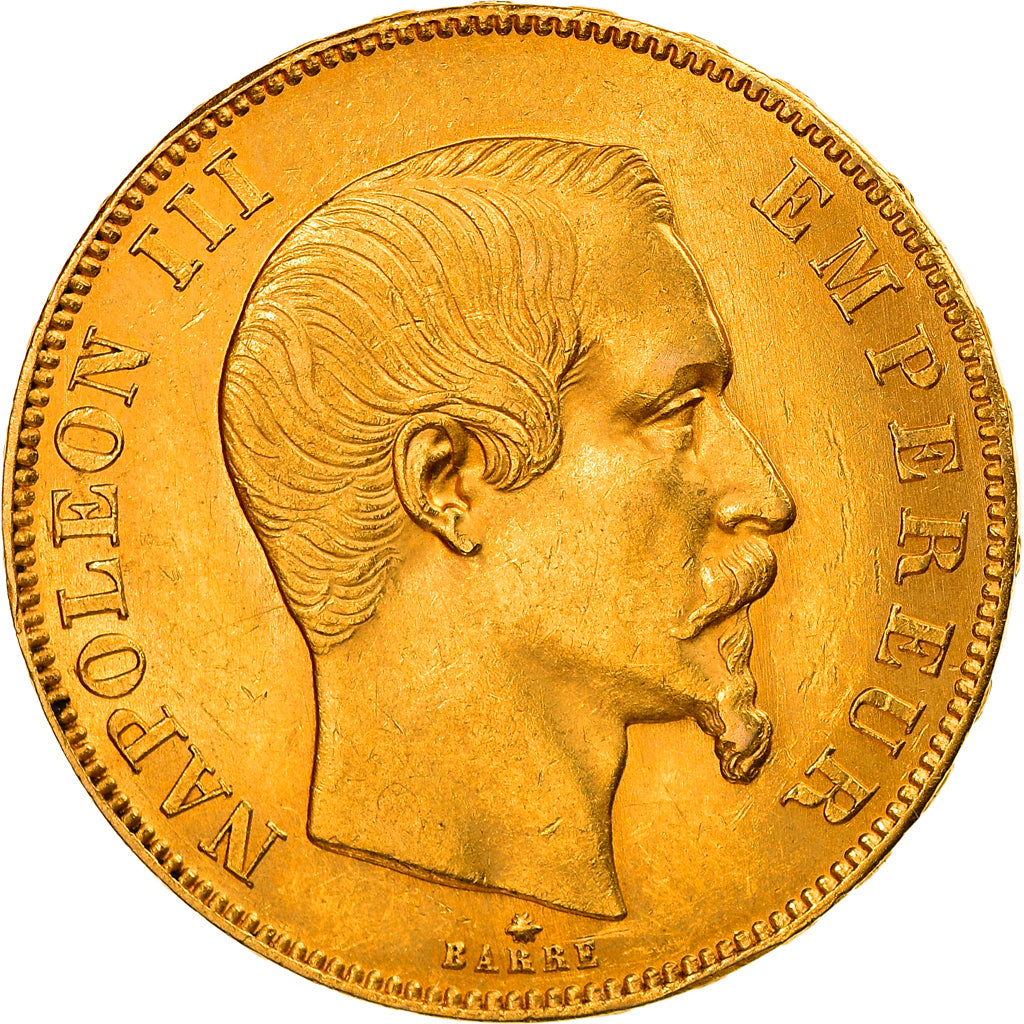 Monnaie, France, Napoleon III, Napoléon III, 50 Francs, 1859, Strasbourg, SUP