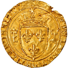 Monnaie, France, François Ier, Écu d'or au soleil de Bretagne, Rennes, TTB