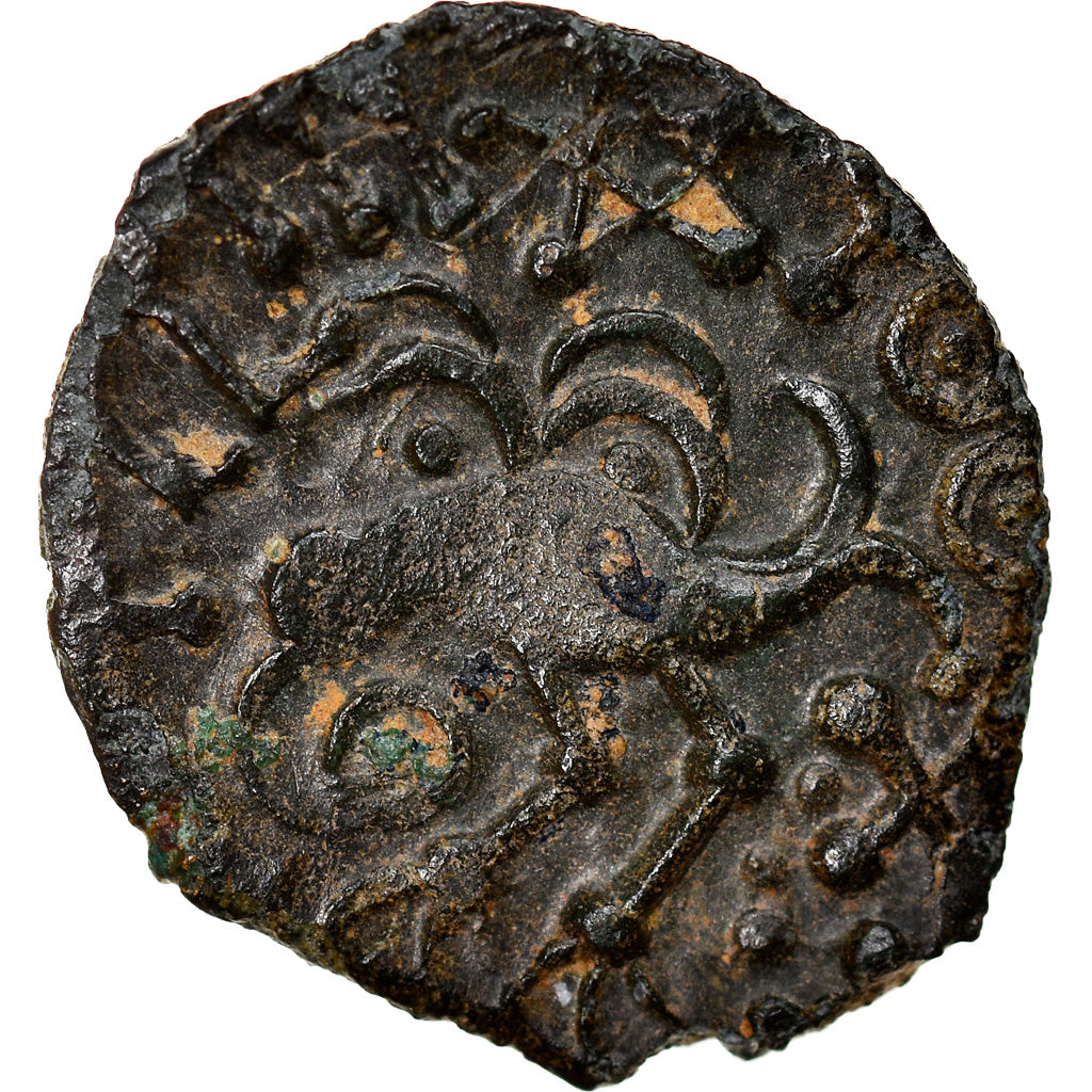 Monnaie, Sénons, Bronze YLLYCCI à l'oiseau, classe Vb, TTB+, Bronze