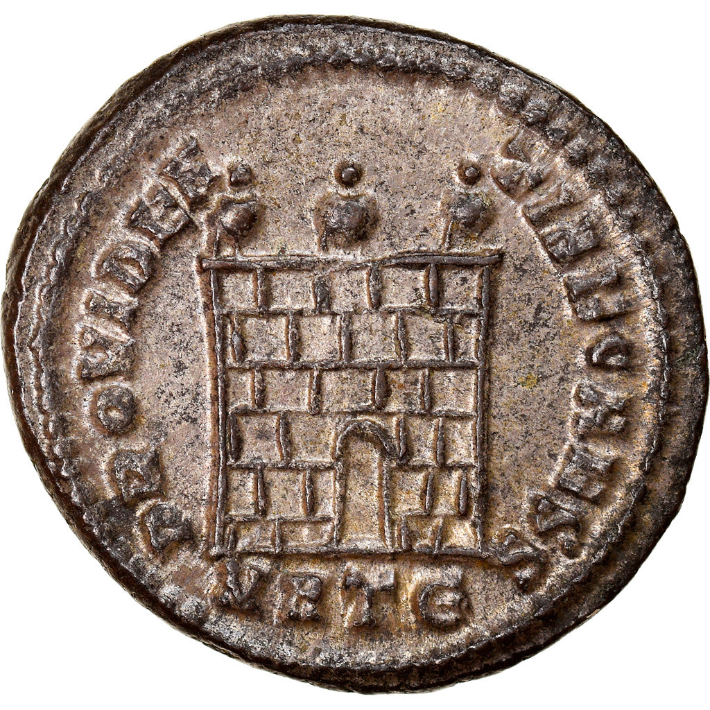 Moneda, Constantine II, Nummus, 317-320, Heraclea, EBC+, Cobre, RIC:20