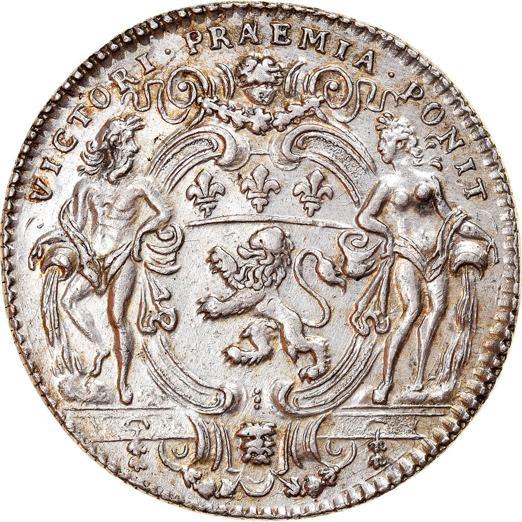 France, Token, Académie des Chevaliers de l'Arc, Lyon, AU(50-53), Silver
