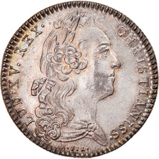 France, Token, Louis XV, Extraordinaire des Guerres, 1774, MS(60-62), Silver