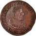 Spanish Netherlands, Token, Philip IV, Anvers, 1658, AU(55-58), Copper