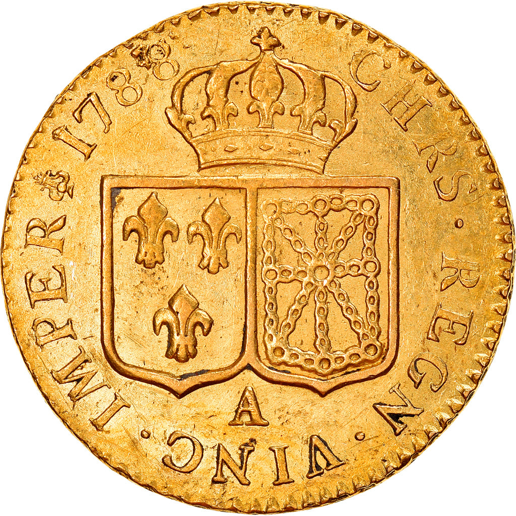 Coin, France, Louis XVI, Louis d'or à la tête nue, Louis d'Or, 1788, Paris