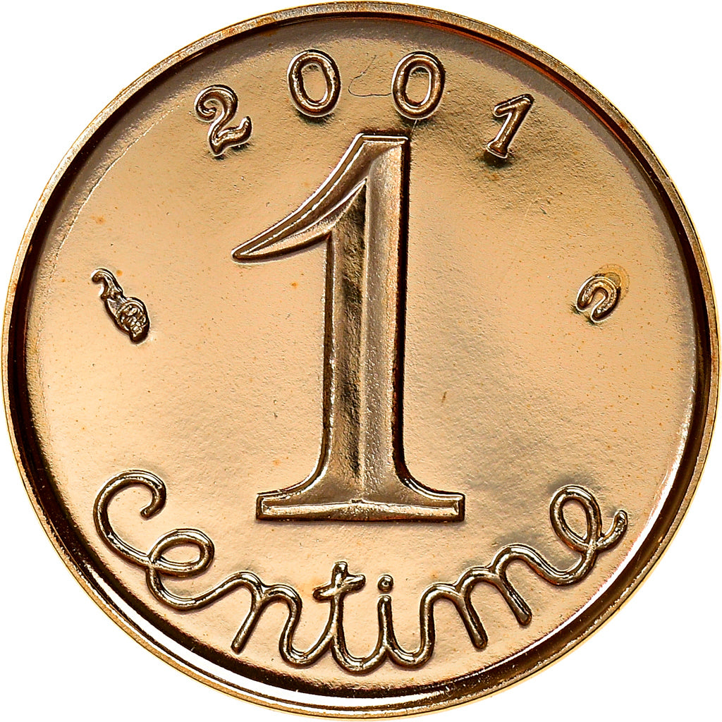 Moneda, Francia, Épi, Centime, 2001, Paris, FDC, Oro, KM:928a, Gadoury:91a
