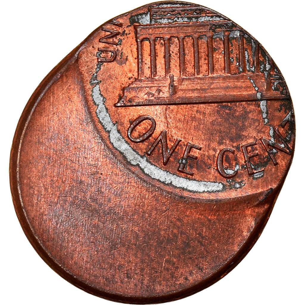 Moneda, Estados Unidos, Cent, Uncertain date, Uncertain Mint, Off centered, EBC