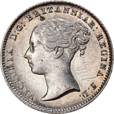Coin, Great Britain, Victoria, 4 Pence, Groat, 1838, MS(60-62), Silver, KM:731.1