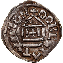 Coin, France, Lotharius, Denarius, Dorestad, EF(40-45), Silver, Prou:71-75
