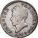 Coin, Haiti, 12 Centimes, An 24 (1827), EF(40-45), Silver, KM:19