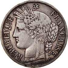 Coin, France, Cérès, 5 Francs, 1870, Bordeaux, VF(30-35), Silver, KM:818.2