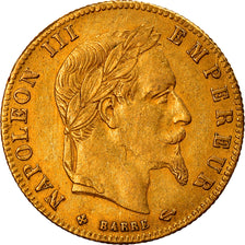 Monnaie, France, Napoleon III, Napoléon III, 5 Francs, 1865, Strasbourg, TTB