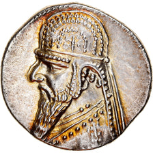 Moneda, Parthia (Kingdom of), Mithradates II, Drachm, Ekbatana, SC, Plata