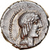Moeda, Calpurnia, Denarius, 90 BC, Roma, MS(60-62), Prata, Crawford:340/1