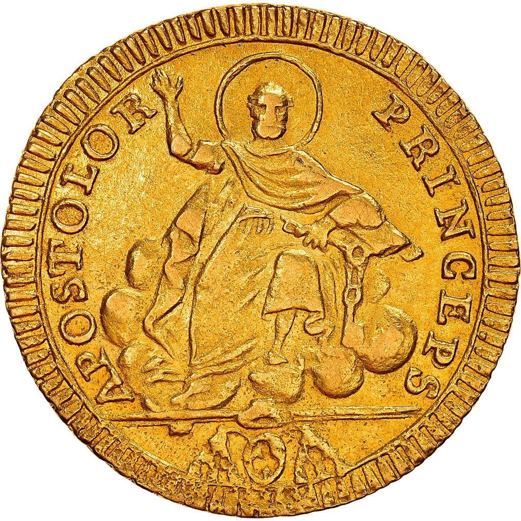 Coin, ITALIAN STATES, PAPAL STATES, Pius VII, Doppia, 1803-1804, Rome
