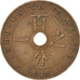 Moneta, Indochiny francuskie, Cent, 1919, Paris, EF(40-45), Bronze, KM:12.1