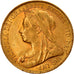 Monnaie, Australie, Victoria, Sovereign, 1900, Perth, TTB+, Or, KM:13