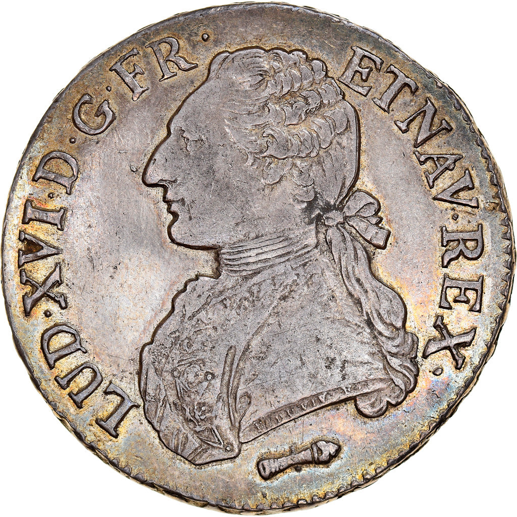 Coin, France, Louis XVI, Écu aux branches d'olivier, Ecu, 1783, Perpignan