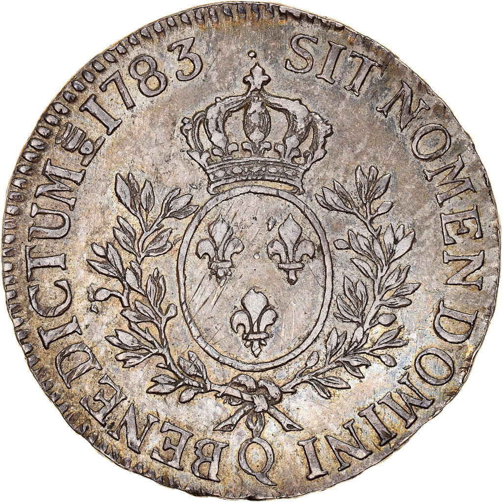 Coin, France, Louis XVI, Écu aux branches d'olivier, Ecu, 1783, Perpignan