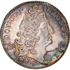 France, Jeton, Louis XIV, Ordinaire des Guerres, 1712, EF(40-45), Silver