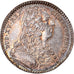 França, Jeton, Luís XV, Ordinaire des Guerres, 1739, AU(50-53), Prata