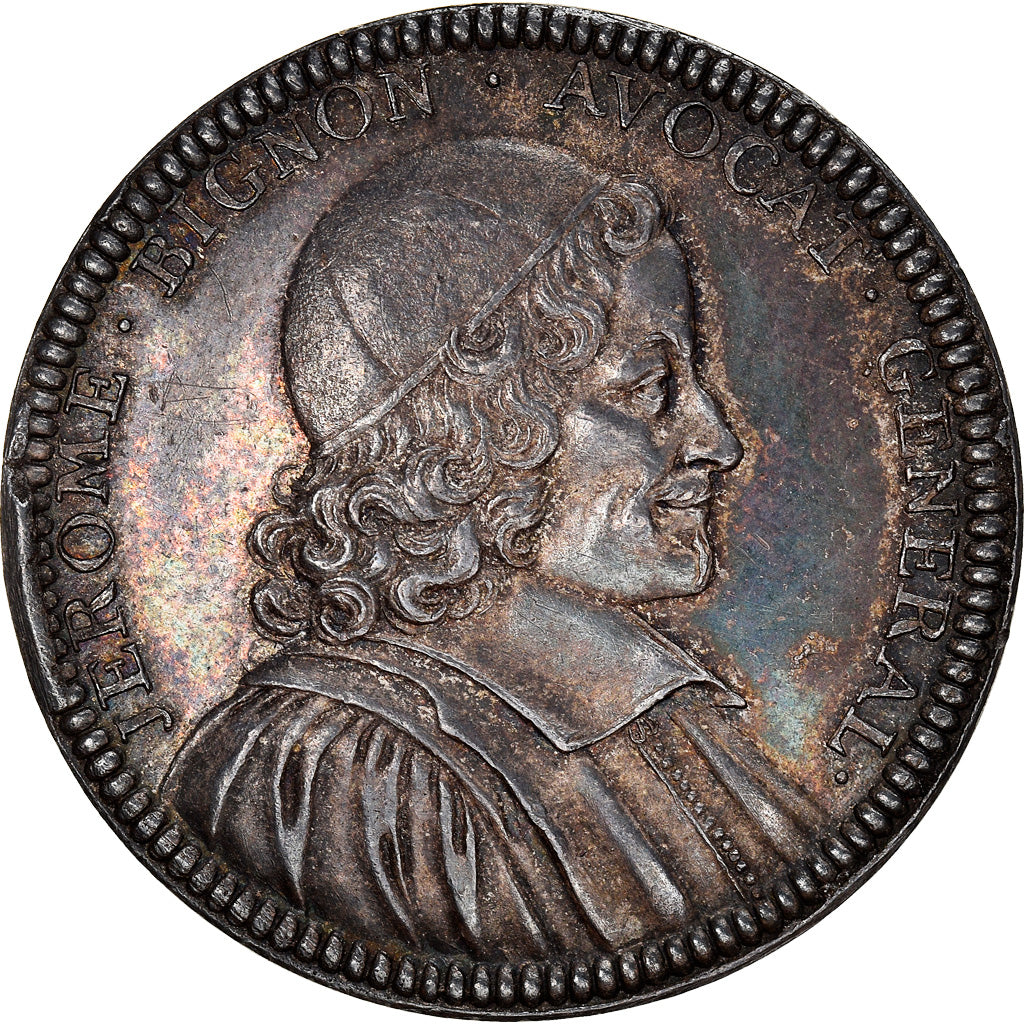 Francia, Token, Jérôme Bignon (1590-1656), Rare, SPL-, Argento, Feuardent:5655