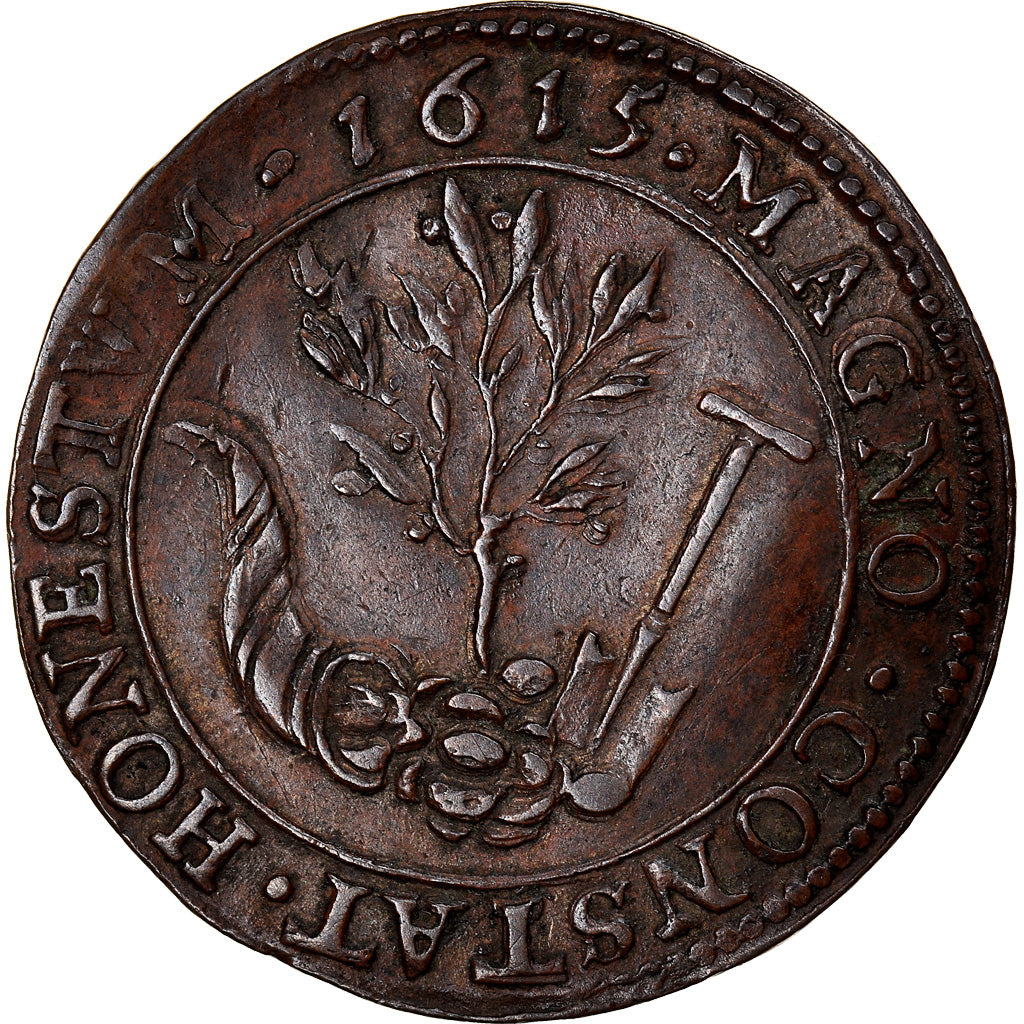 Spanish Netherlands, Token, Albert & Isabelle, Prospérité des Pays-Bas, 1615