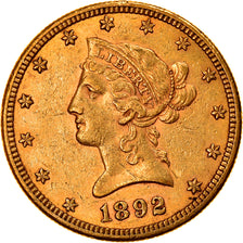 Münze, Vereinigte Staaten, Coronet Head, $10, Eagle, 1892, U.S. Mint, San