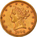 Coin, United States, Coronet Head, $10, Eagle, 1906, U.S. Mint, Philadelphia