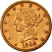 Coin, United States, Coronet Head, $10, Eagle, 1906, U.S. Mint, San Francisco