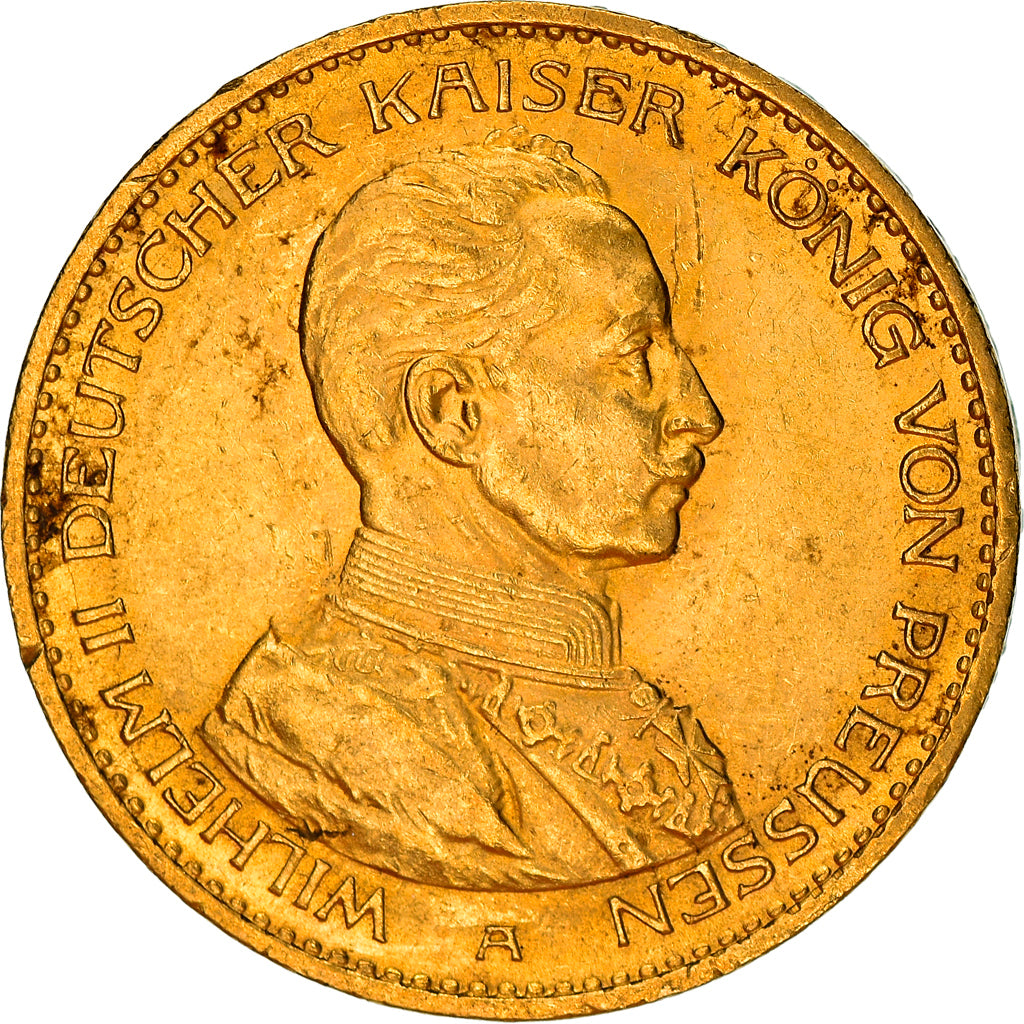 Moneda, Estados alemanes, PRUSSIA, Wilhelm II, 20 Mark, 1914, Berlin, EBC, Oro