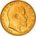 Coin, Australia, Edward VII, Sovereign, 1908, Melbourne, MS(60-62), Gold, KM:15