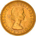 Coin, Great Britain, Elizabeth II, Sovereign, 1958, MS(63), Gold, KM:908