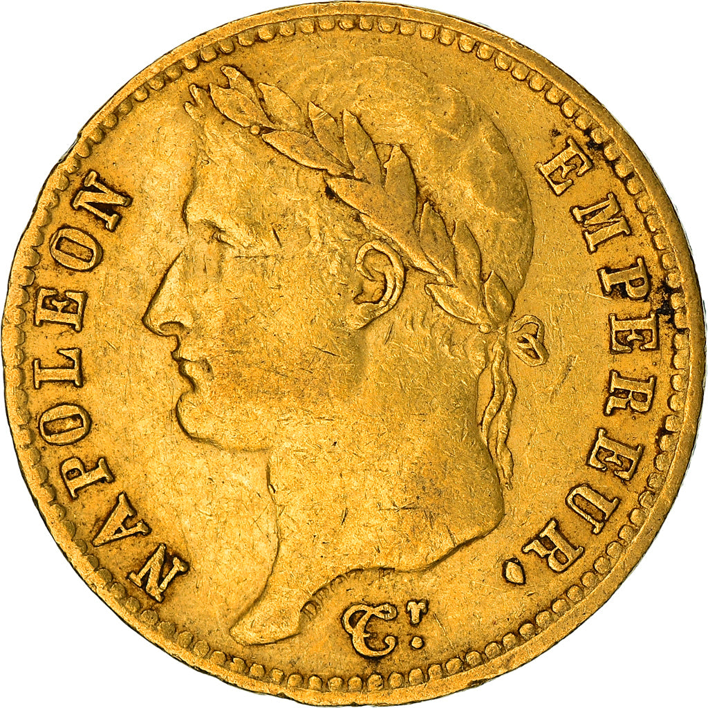 Coin, France, Napoléon I, 20 Francs, 1811, Paris, VF(30-35), Gold, KM:695.1