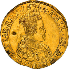 Coin, Spanish Netherlands, BRABANT, Philip IV, 2 Souverain D'or, 1644, Brussels
